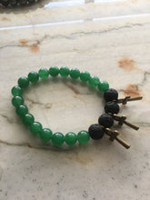Load image into Gallery viewer, Aventurine Ankh Bracelet